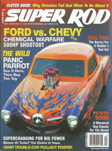 SUPER ROD 2004 DEC - SUPERCHARGING & CLUTCH Spcl, FORD vs CHEVY